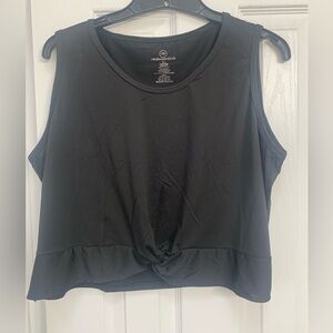 Real Essentials Women's Black Sleeveless Top XL